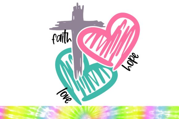Doodle Faith Heart Cross Hope SVG Review