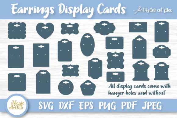 Earring Card SVG Bundle: Graphics for Handmade Crafts