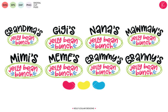 Grandma s Jelly Bean Bunch Bundle Graphics and Crafts Review