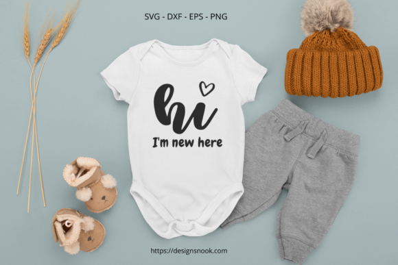 Hi I m New Here, New Baby Graphics and Illustrations Review