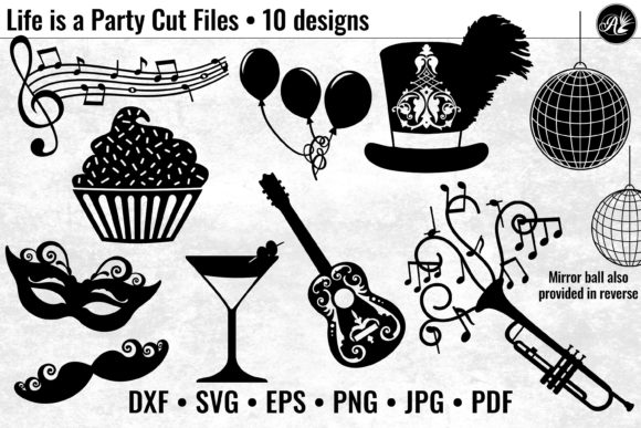 Life is a Party Graphics and Illustrations Review