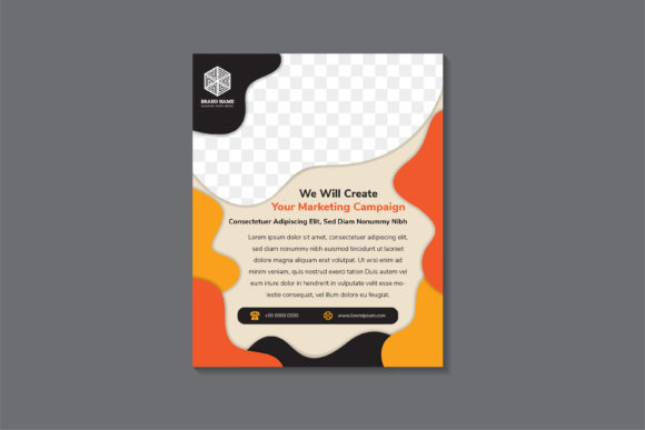 Marketing Campign Vertical Banner Paperc Graphics and Print Templates Review