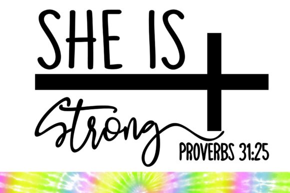 She is Strong Svg Png Svg Cut File Graphics and Illustrations
