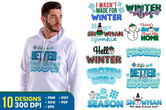 Winter Sublimation Designs Bundle: Graphics and Crafts Review
