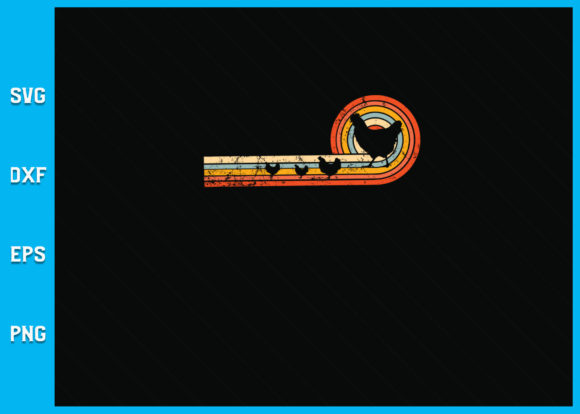 Women s Chicken Retro Style SVG Graphics and Crafts Review
